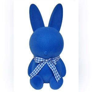 Giant 16 inch Easter Bunny bright Blue  NEW in plastic